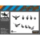 1/35 Pigeons (10pcs)