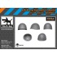 1/35 US Army Helmets (10pcs)