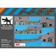 1/35 AH-64 Apache Attack Helicopter Super Detail Set for Takom kits
