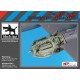 1/48 Lockheed P-38 Lightning F-G Engine for Tamiya kits