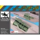 1/72 McDonnell Douglas F-15 C Eagle Engine & Canon for Hasegawa kits