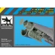 1/72 McDonnell Douglas F-18 Hornet Radar & Canon for Academy kits