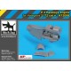 1/72 Northrop Grumman E-2 Hawkeye Engine for Hasegawa kits
