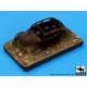 1/35 Destroyed German Car (Africa) Diorama Base