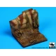 1/35 Destroyed SdKfz 250 Base (70mm x 70mm)