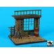1/35 Near East House Ruin Diorama Base (Size: 100mm x 90mm)