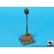 1/35 Street Lamp Base (Base Size: 50mm x 50mm)