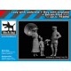 1/32 WWI Lady w/Umbrella, Boy w/Airplane & British Pilot