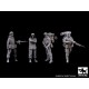 1/35 British Marines & Argentine Soldier in Falklands War 1982 (4 resin figures)