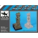 1/35 Corner with Skulls Base (60 x 60mm)