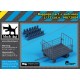 1/72 Baggage Cart and Suitcases