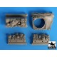 1/35 US M2 Halftrack Accessories Set Vol.1 for Dragon kit