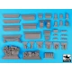 1/35 SdKfz 8 12t Heavy Halftrack Super Detail Accessories Set for Trumpeter kit
