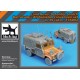 1/35 Land Rover Defender Snatch Barracuda Afghanistan Conversion set for HobbyBoss kit