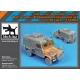 1/35 Land Rover Defender Snatch Barracuda Afghanistan Conversion set for HobbyBoss kit
