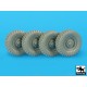 1/35 M1117 Guardian Wheels Set (4 Wheels)
