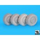 1/35 Fennek Armoured Reconnaissance Vehicle Wheels Set