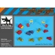 1/35 Wheel Chocks Accessories Set 