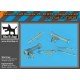 1/35 Sweden Javelin Carl Gustav M136 AT4 Accessories Set