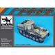1/35 Wespe SSd.Kfz 124 Accessories Set for Tamiya kits