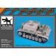 1/35 Sturm-Infanteriegeschutz 33 Auf Pz III Stowage Set for Dragon kits