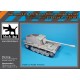 1/35 German 12.8cm Sturer Emil Accessories set for Trumpeter kit