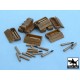 1/48 German Panther Ammo Boxes (10 boxes + ammo)