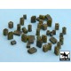 1/48 Fuel Cans Accessories Set (40 resin parts)