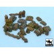 1/48 Tentage + Bedrolls #3 Accessories Set (28 resin parts)