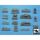 1/72 M3 Half Track + Amphibian Vehicle Accessories Set for Trumpeter kit