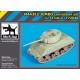 1/72 M4A3E2 Jumbo Sherman Conversion set for Dragon kit