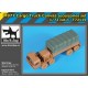 1/72 M 977 Cargo Truck Canvas Cover (resin) for Academy kits