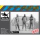 1/72 Drivers / Civilian Pilots (2x 3 figures)