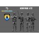 1/72 Ukrainian Azov Soldiers (4 figures)