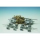 1/35 SdAh. 220 Trailer Detail Set for Amusing Hobby 12.8cm Single Flak kit #35A020