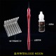 Line Engraver Red "Blood Moon" (holder, 7 blades & 10ml oil)