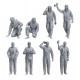 1/35 Resin Figures Set for BS-002 & BSF-001 Akagi Bridge & B5N2 Air Plane