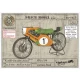 1/12 Kreidler 50cc Motorcycle 1973/74 Jan de Vries Henk van Kessel version