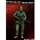 1/35 Vietnam War US Navy Seal "Duck Feet" w/Diving Gear & Stoner Machine Gun (1 figure)