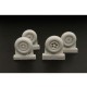 1/48 Fairey Barracuda Mk II Wheels (two types) Resin Access. for Special Hobby kit
