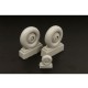 1/48 Wellington Wheel Set Resin Access. for Trumpeter kit