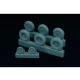 1/48 Spitfire 5 Spoke Wheels Set (3 types of tyres)