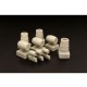 1/72 Wooden Barrels and Buckets resin set