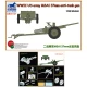 1/35 WWII US Army M3A1 37mm Anti-Tank Gun