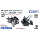 1/350 IJN Type96 25mm Triple AA Gun LPR Sight (Late Type) with Shield (12pcs)