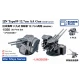 1/350 IJN Type89 127mm Twin AA Gun with Cover (4pcs)