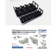 1/350 DKM Bismarck 38cm and 15cm Gun Blast Bags 2 Angles (16+18pcs)