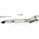 Decals for 1/32 F-4B Phantom II VF-121 CVW-12 Pacemakers 1970 