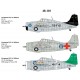 Decals for 1/48 F4F-3A VF-72 VMF-111, VF-41 Wildcats 1941 