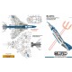 1/72 F-4S VMFA-321 Hells Angels 1991 NAF Andrews Decal